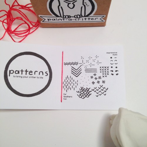 Paint-an-Owl booklet